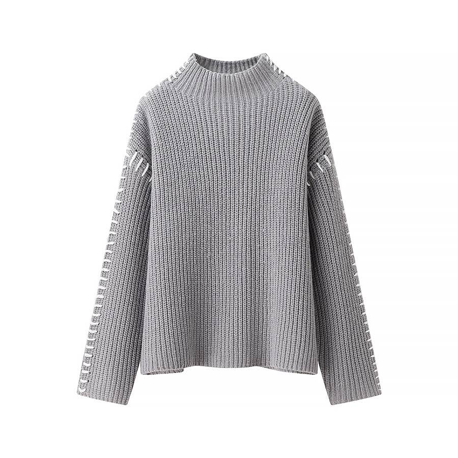 The Stitched in Style Statement Sweater