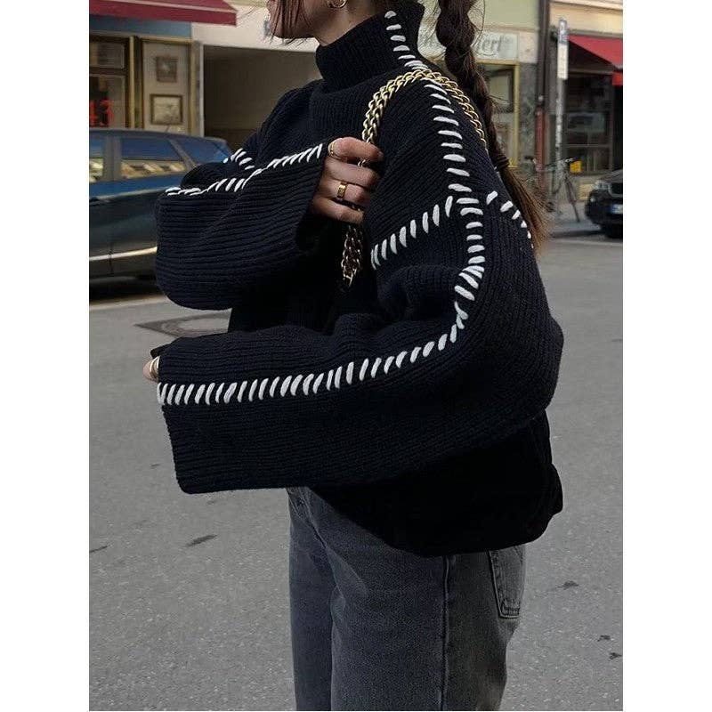 The Stitched in Style Statement Sweater