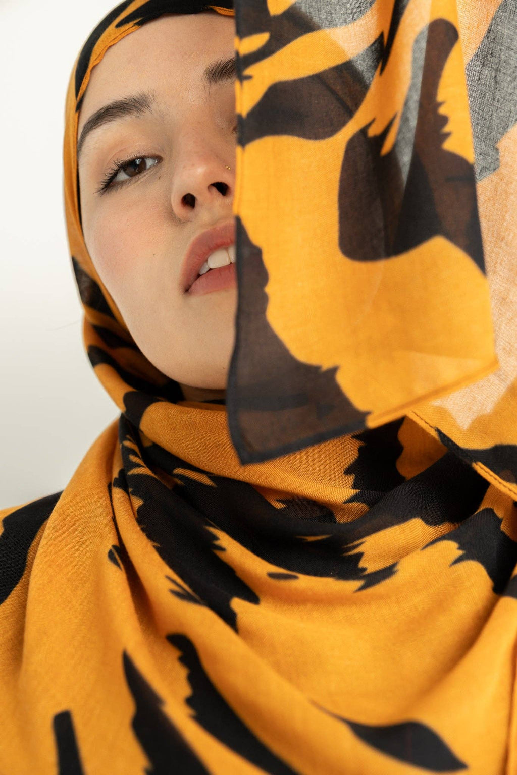 The Golden Rhythm Modal Hijab