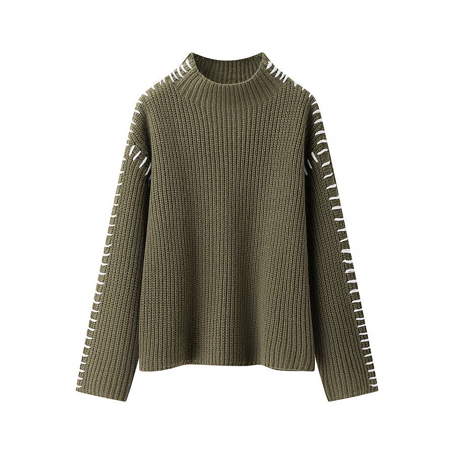 The Stitched in Style Statement Sweater