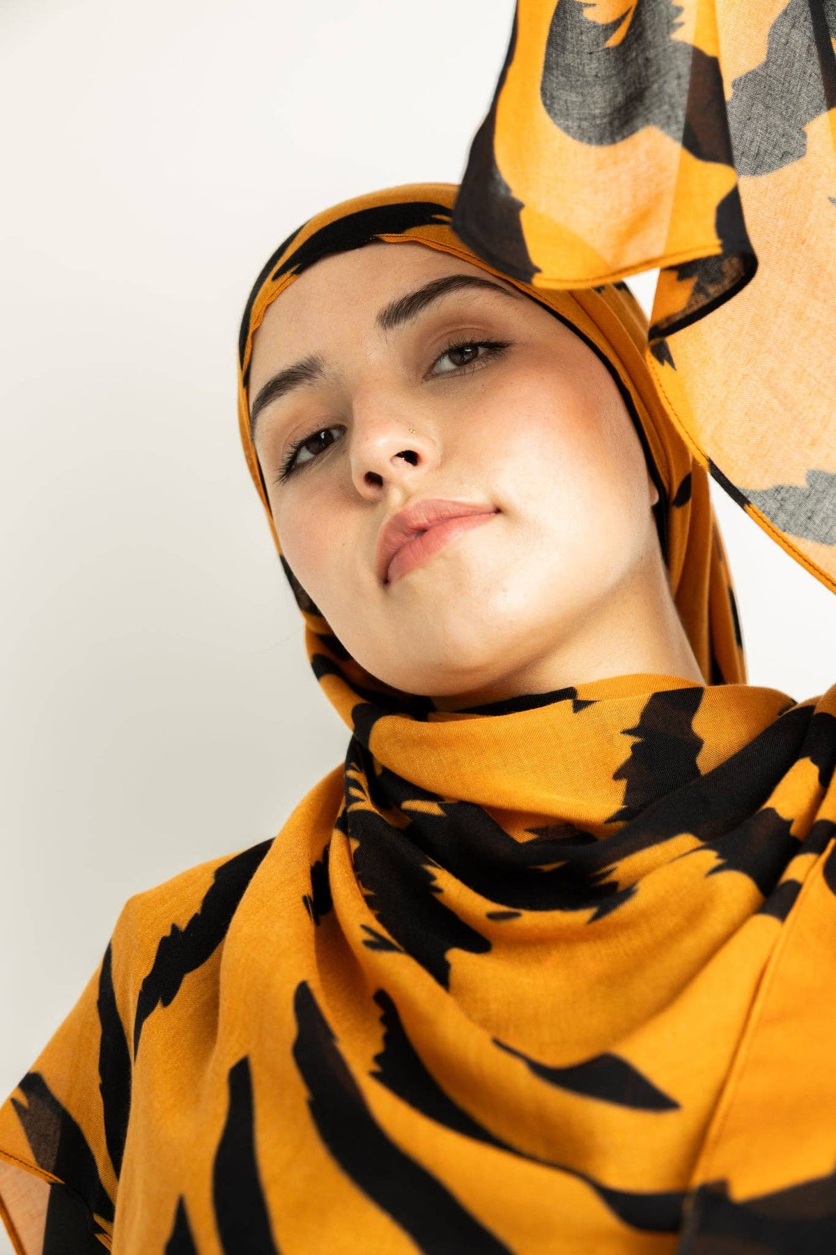 The Golden Rhythm Modal Hijab