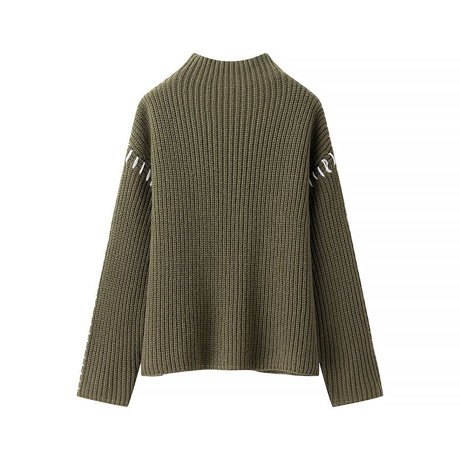 The Stitched in Style Statement Sweater