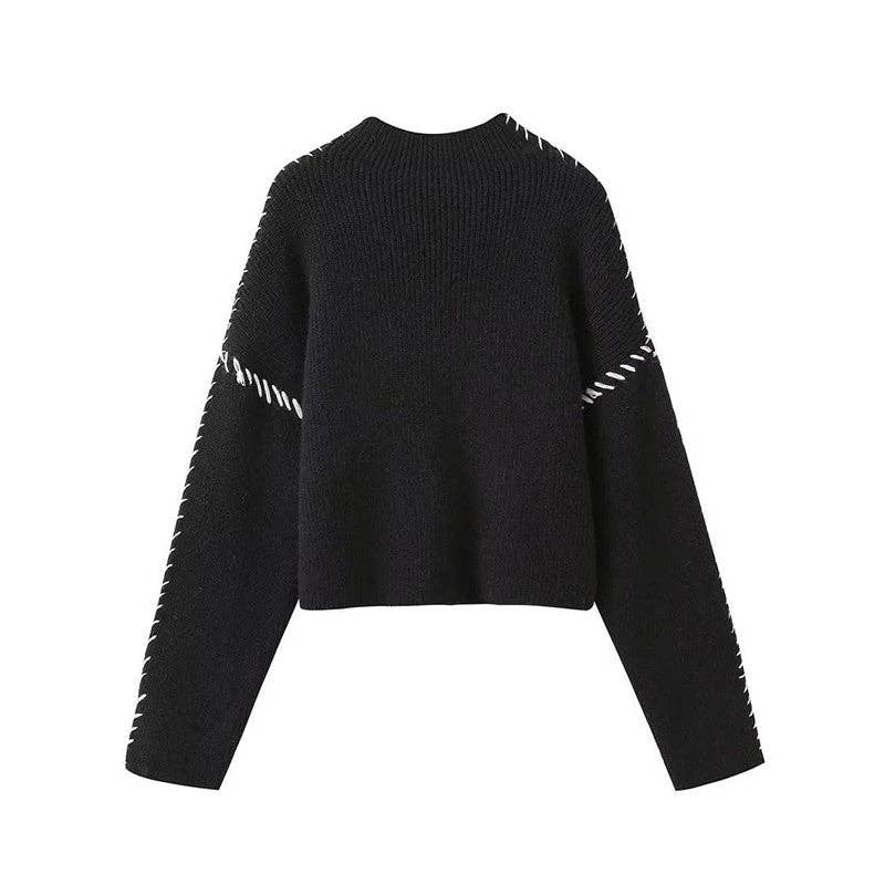 The Stitched in Style Statement Sweater
