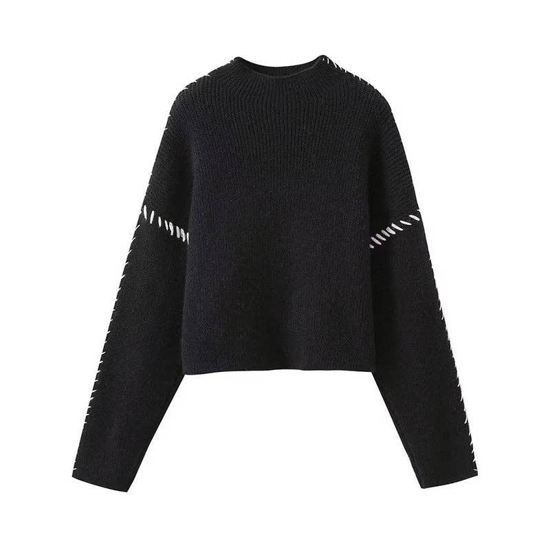 The Stitched in Style Statement Sweater