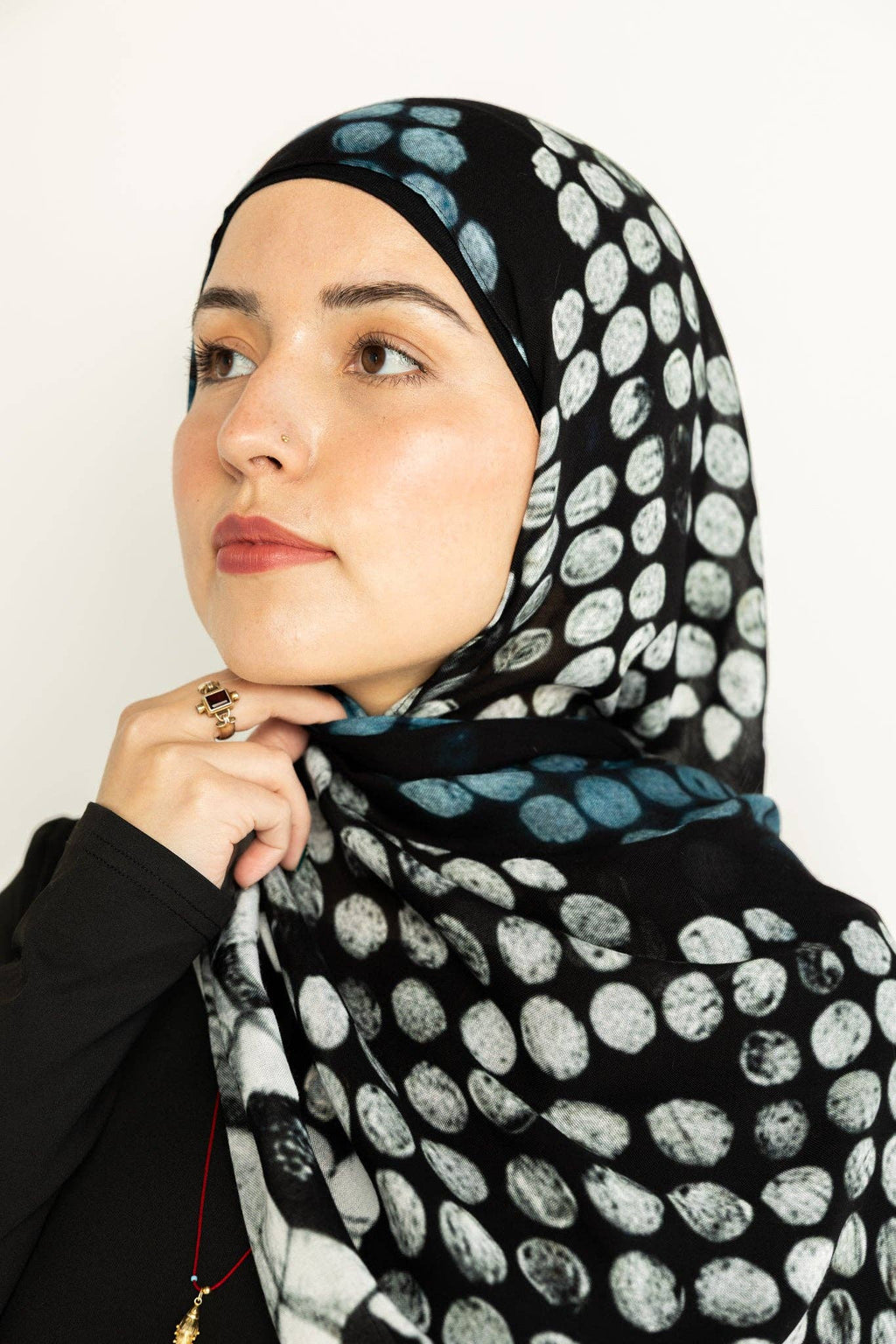 The Midnight Mosaic Modal Hijab
