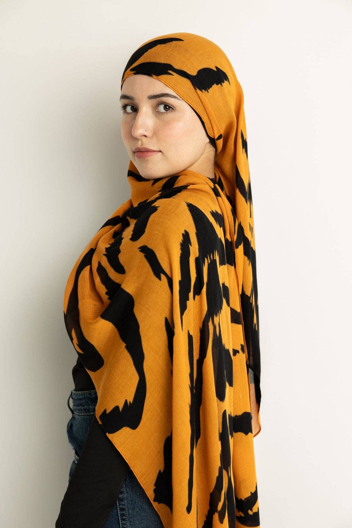The Golden Rhythm Modal Hijab