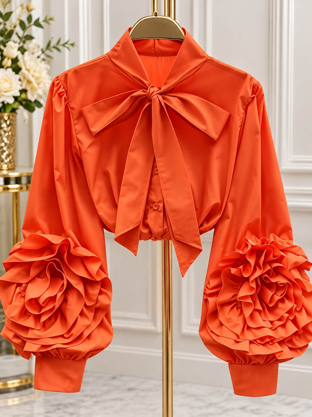 The Bow & Bloom Statement Blouse