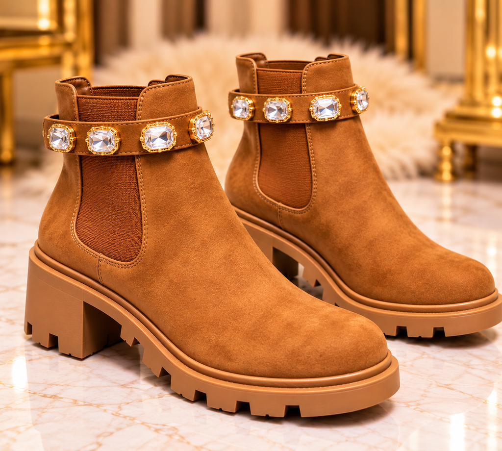 The Jewel Walk Ankle Bootie ✨👢