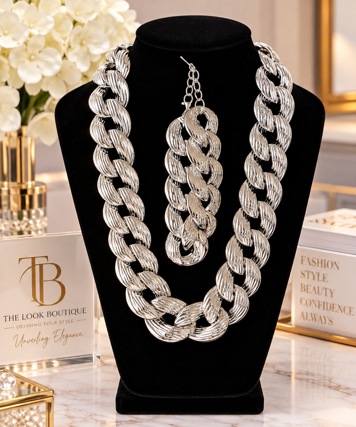 The Linked in Luxe Statement Jewelry Set
