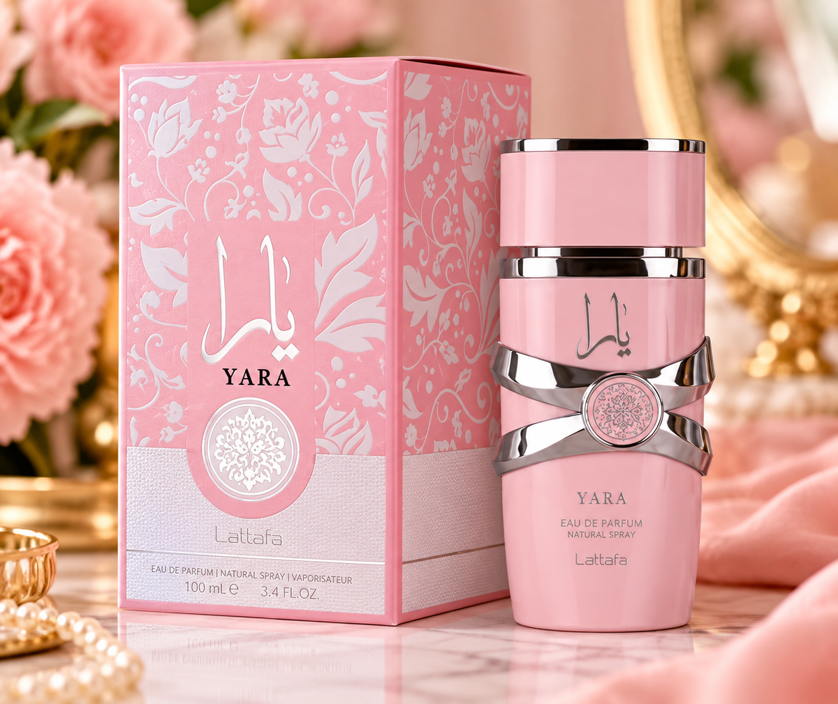 Lattafa Yara Eau de Parfum 3.4 Oz (100 ML)