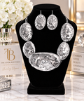 The Silver Impact Statement Jewelry Set