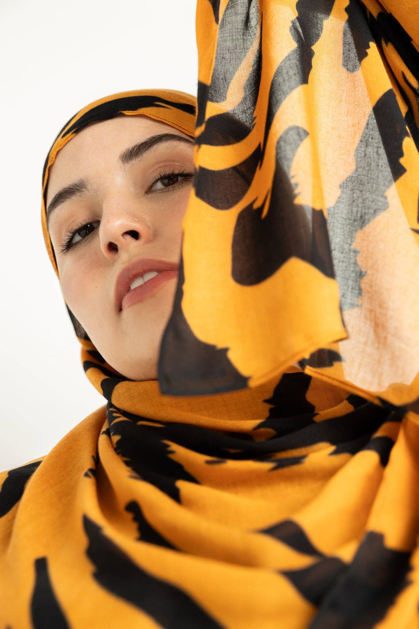 The Golden Rhythm Modal Hijab