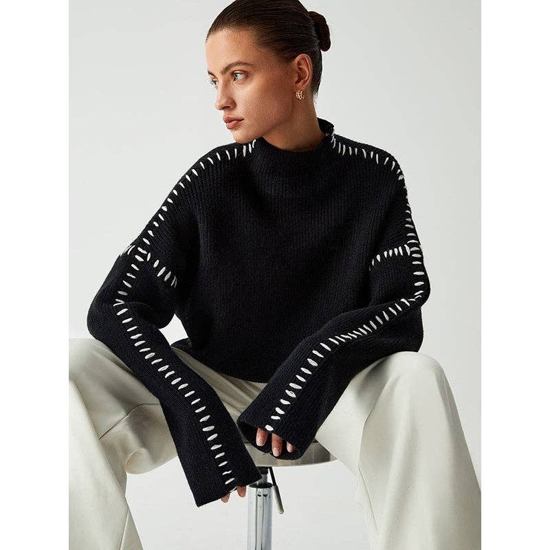 The Stitched in Style Statement Sweater
