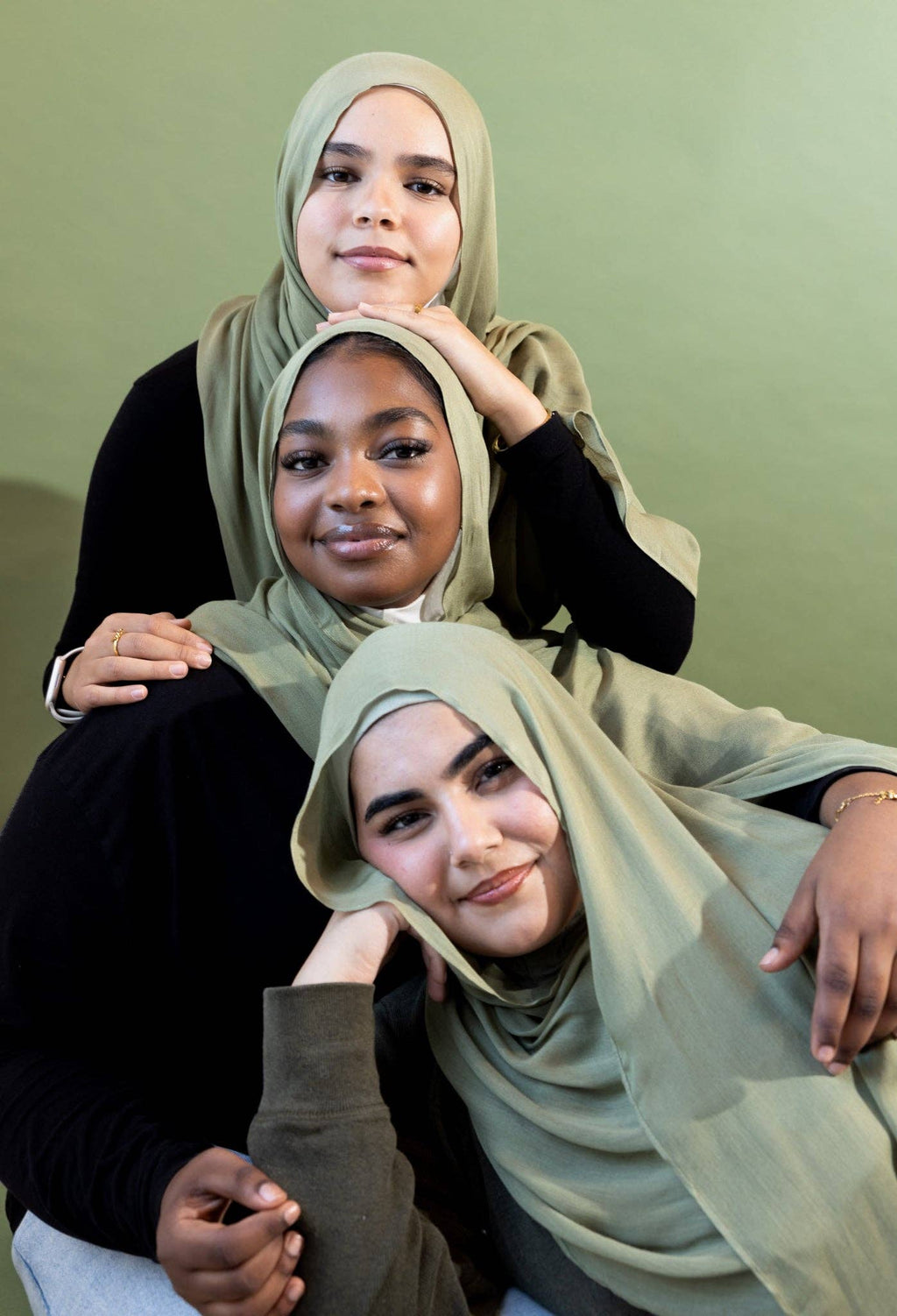 The Olive Serenity Modal Hijab