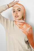 The Amber Bloom Jersey Hijab