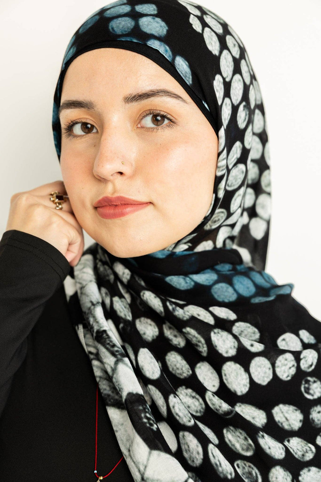 The Midnight Mosaic Modal Hijab