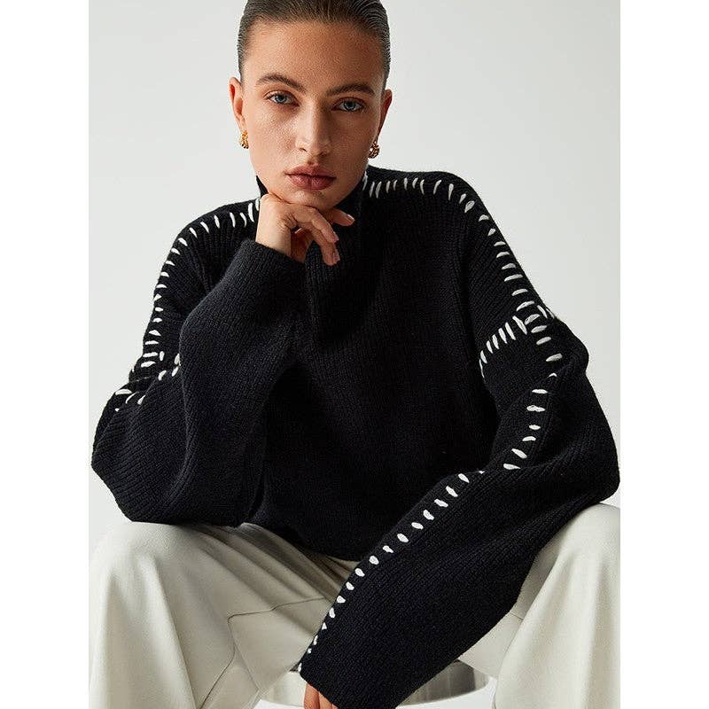 The Stitched in Style Statement Sweater